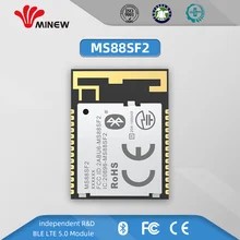 Avançado compacto e altamente flexível ultra-baixa potência sem fio ble 5.0 módulo baseado em nrf52840 socs suporte usb nfc rede de malha