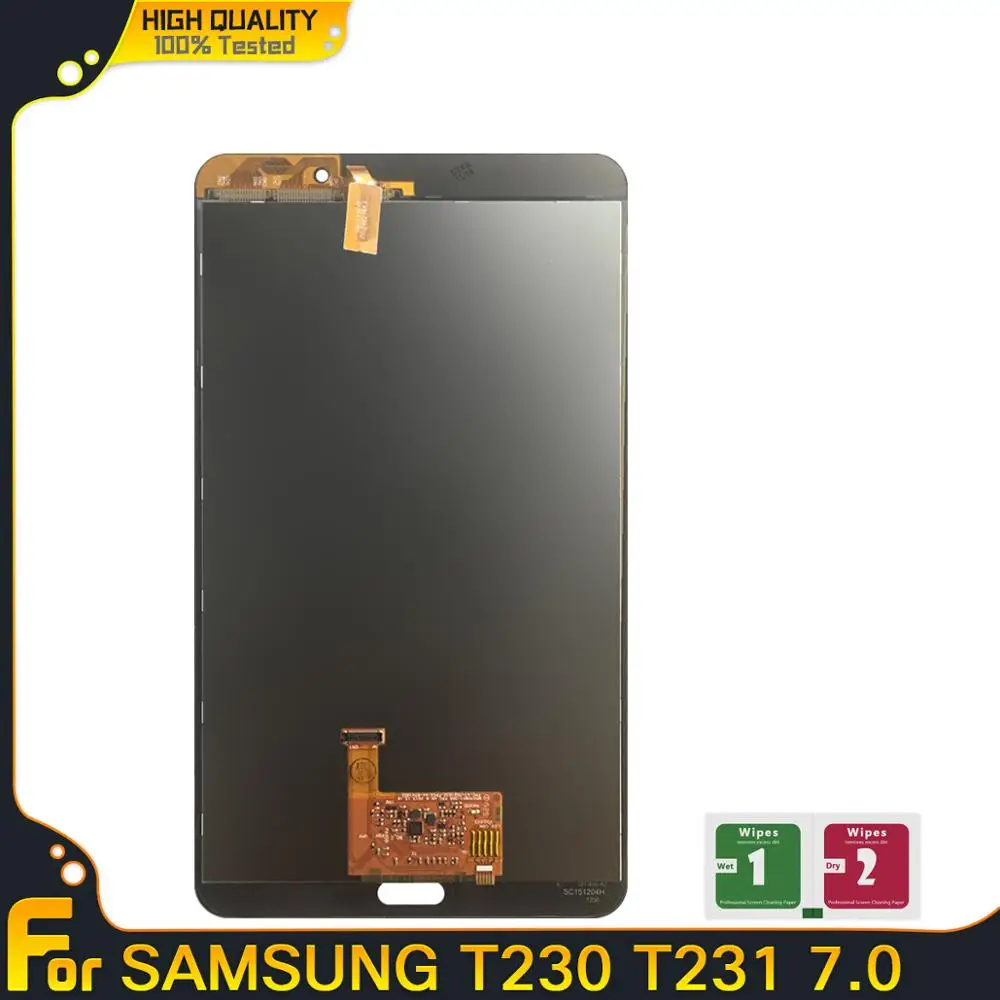 Для Samsung GALAXY Tab 4 7 0 T230 T231 T235 ЖК-дисплей планшет сенсорный экран дигитайзер сенсоры