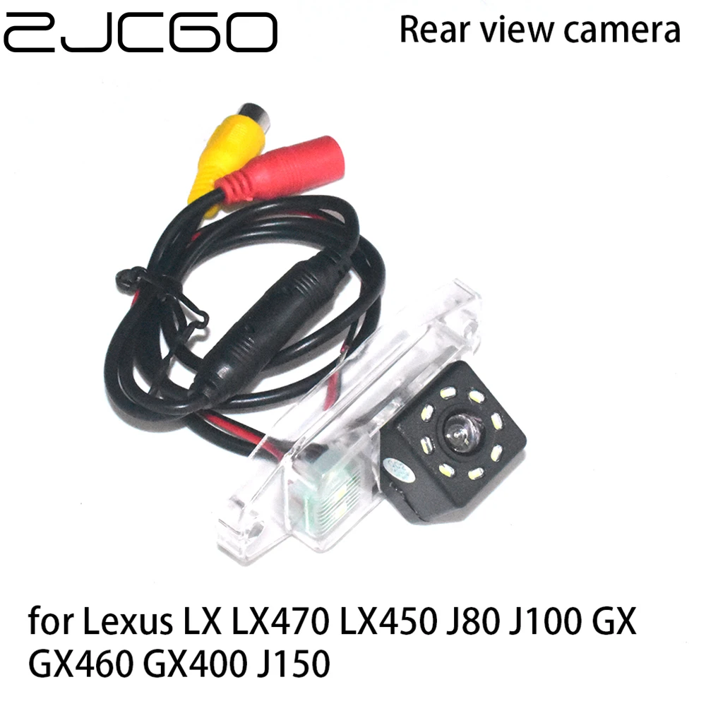 

ZJCGO Car Rear View Reverse Backup Parking Reversing Camera for Lexus LX LX470 LX450 J80 J100 GX GX460 GX400 J150