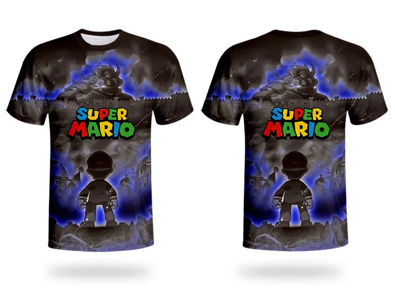 Nintendo Mario loveliness интересный Огонь Футбол 3D футболка WHOSONG мультфильм забавная Футболка мужская уличная одежда Одежда для мальчиков