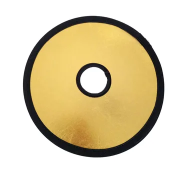 

2 In 1 30cm Double Side Round Backlight Studio Plate Camera Hollowed Out Reflector Home Photograhy Shadows Reduce Accessories