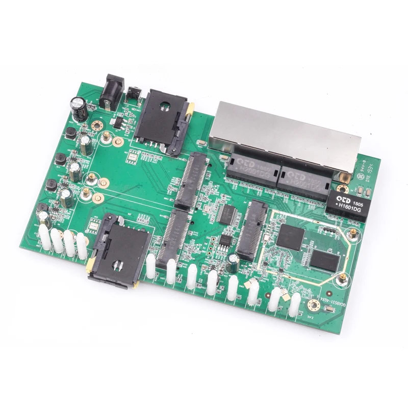 CHANEVE QCA9531 чипсет промышленного класса беспроводной маршрутизатор с 4 sim-картой и 5 слотами PCI-E для 3g/4G/LTE/802.11ac 5,8 ГГц модуль