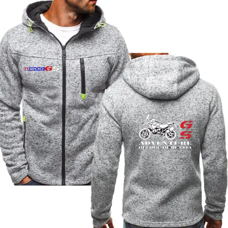 Фирменный Топ GS R1200, мотоциклетные командные мужские толстовки, мужские повседневные толстовки на молнии Subaru - Цвет: 6
