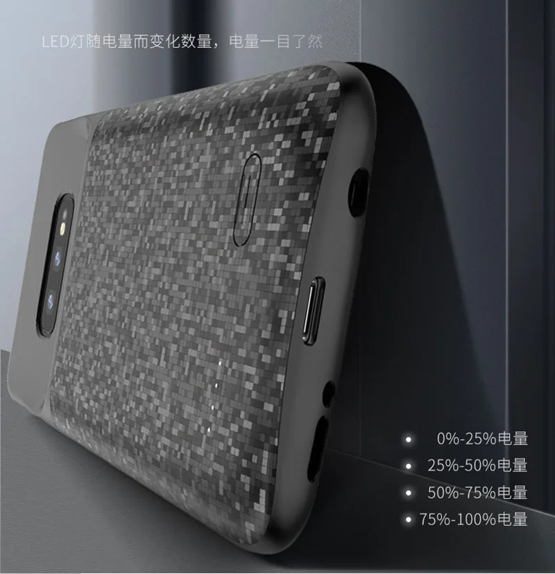 Чехол для аккумулятора 4700 мАч/5000 мАч для samsung Galaxy S10 S10e S10 plus тонкая батарея зарядное устройство чехол для Powerbank чехол для S10+ Чехлы