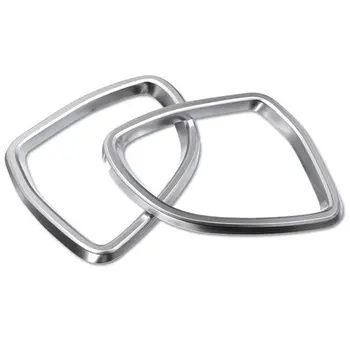 

ABS Matte Chrome Side Rearview Mirror Cover Frame Trim Stickers For BMW X5 f15 X6 f16 Car-Styling Accessories 2014-2017