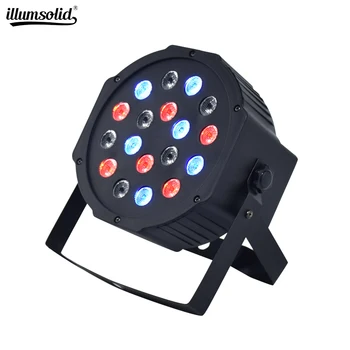 

RGB 18LEDs Wash Lighting by DMX Control for mobile dj gigs, birthday party, bar