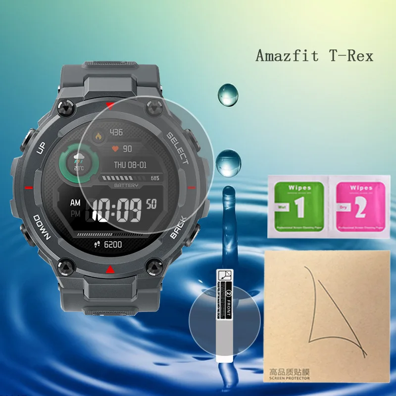 Smart Watch Film Screen Protector For Huawei Watch Amazfit T-REX Tempered Glass Screen Protector Film Smart Watch Glass