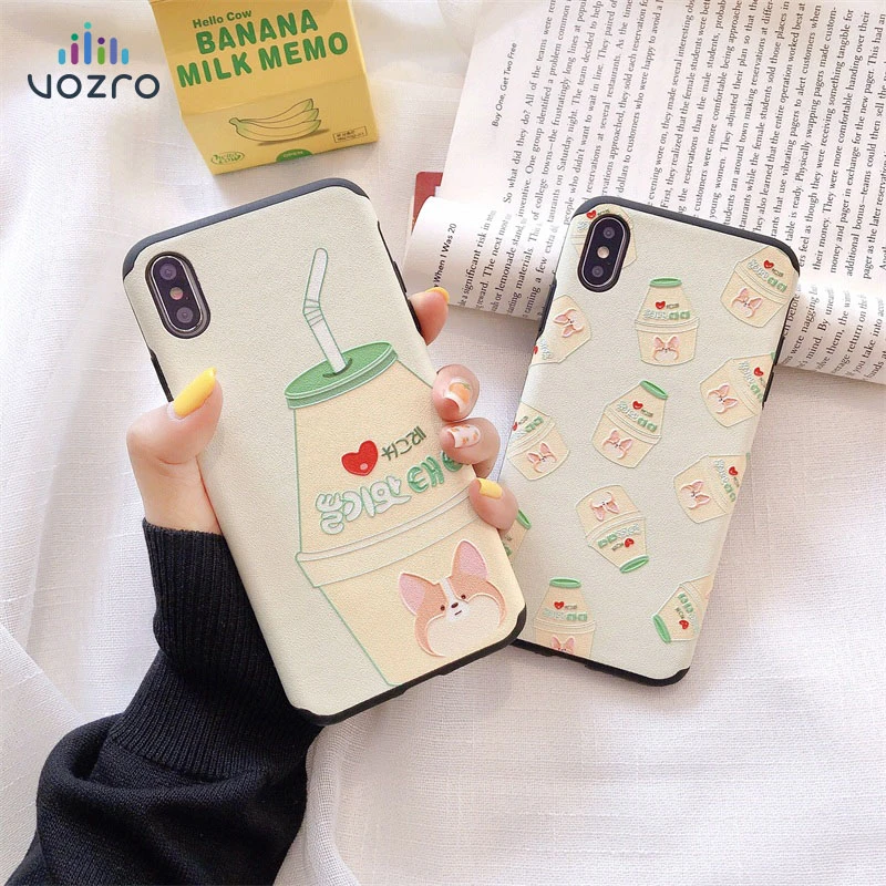

VOZRO For IPhone Case X Xs Xr Xs Max 6 6s 7 8 Plus Cover Luxury Original LOGO Covers Accessories Bag Layers Shell Fitted Cases