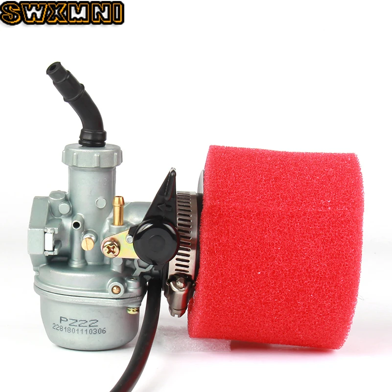 Карбюратор PZ22 Carb 22 мм с воздушным фильтром для 110cc 125cc SSR Lifan CRF50 мотоцикла