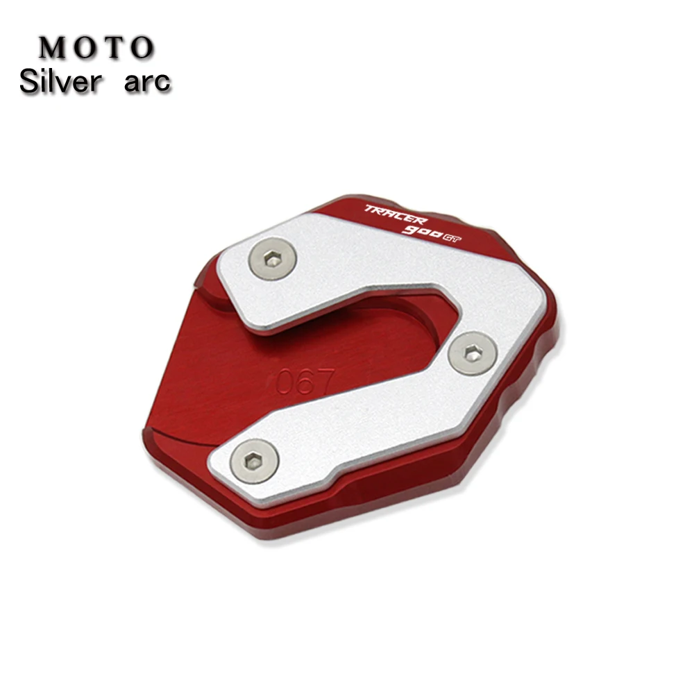 Для Yamaha TRACER 900GT Abarth Tracer 900 GT- MT-09 MT09 MOTO расширить костыль сбоку Поддержка расширение плиты Pad - Цвет: RED Tracer 900GT