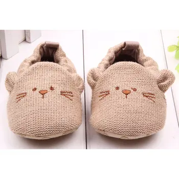 

Lovely Baby Anti-slip Shoes Infant Baby Toddler Shoes Cute Cartoon Pin Woven Soft Sole Shoes First Walker Shoes
