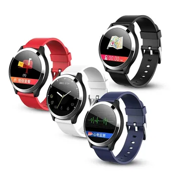 

Smart Watch IP67 Waterproof Color Screen Activity Fitness Tracker Heart Rate Blood Pressure ECG Monitor Men Women Smartwatch