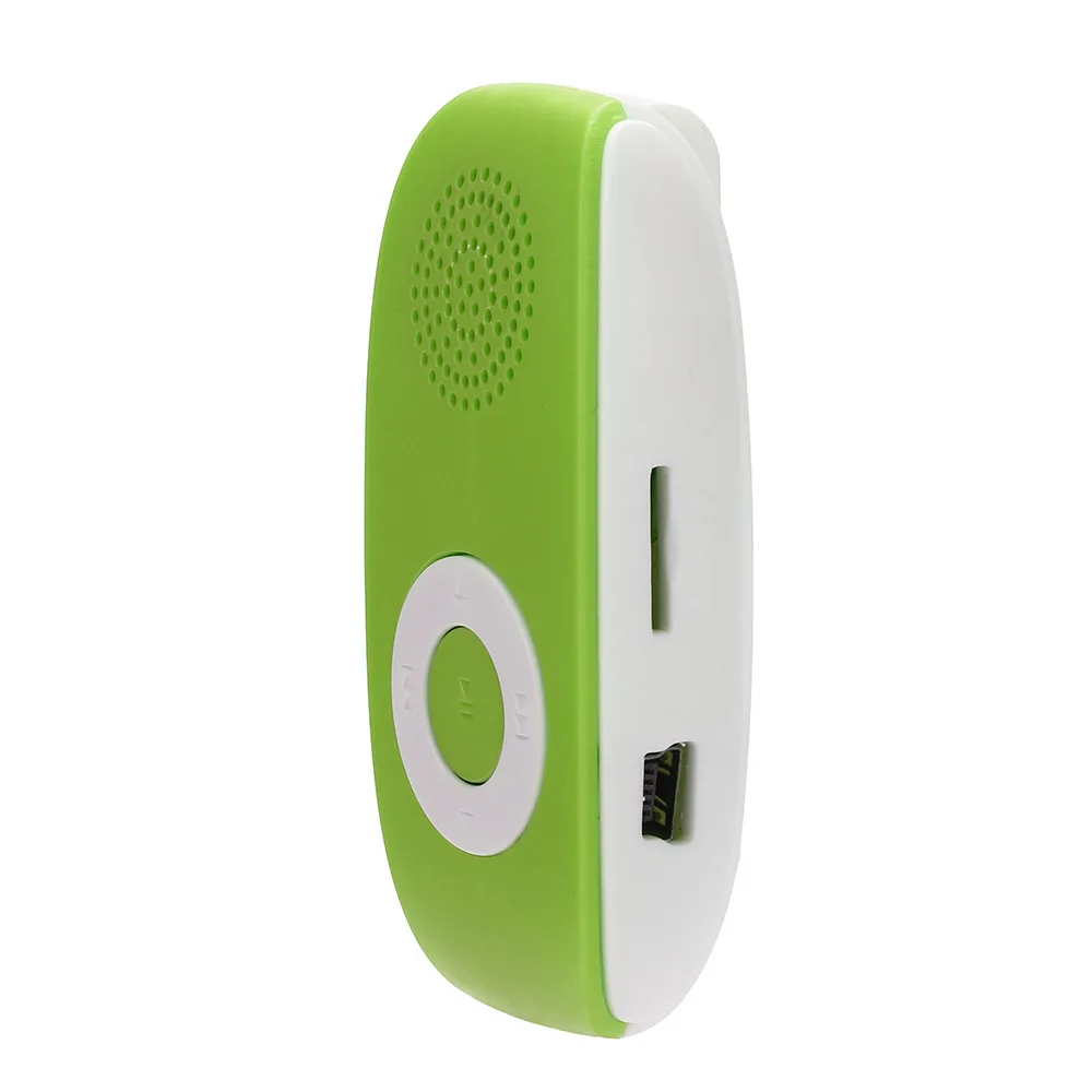 USB MP3-плеер с зажимом Поддержка SD TF карты 32 Гб Спортивная музыка встроенный динамик MP3 музыкальный медиа детский аудио музыкальный плеер F816