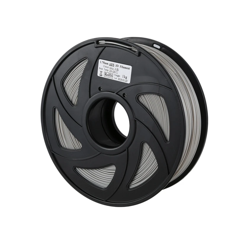 2 рулона 3D-принтеры нити Abs/Pla 1,75 мм/3,0 мм для 3D-принтеры 1 кг/2.2Lbs Pla 1,75 мм-голубой и серый
