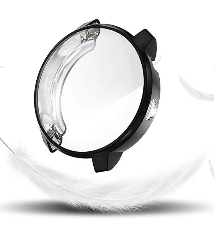 Защитный чехол для Garmin Vivoactive 3 Music Smart Watch из мягкого ТПУ, Ультратонкий Прозрачный чехол, аксессуары для ремешка