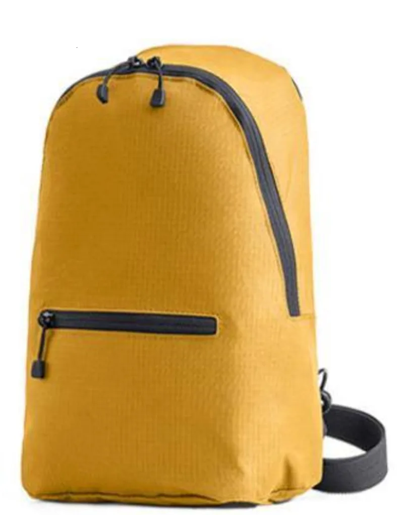 Crossbody Bag Xiaomi рюкзак, сумка через плечо, светильник, портативный мини-рюкзак, косой ранец, устойчивый к царапинам, износостойкий, малый объем хранения - Цвет: Crossbody Bag