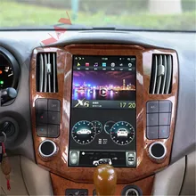 Tesla PX6 с DSP Android 9 4+ 64G Автомобильный мультимедийный плеер для Lexus RX RX300 RX330 RX350 2004-2007 gps навигационное головное устройство