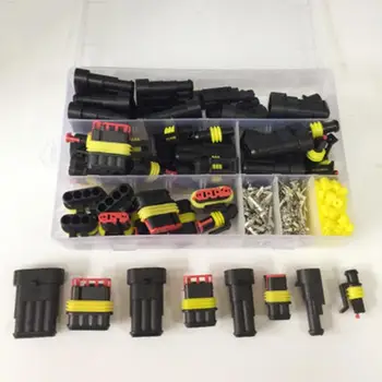 

352PCS Car Wire Connector Plug Automotive Waterproof Connectors Xenon Lamp Lamp Connector For Car Equipment