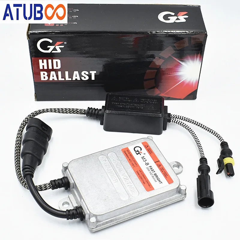 GS M3 Быстрый старт Hid Балласт 9-16V Премиум Быстрый Яркий 35W тонкий балласт для ксеноновой лампы Hid