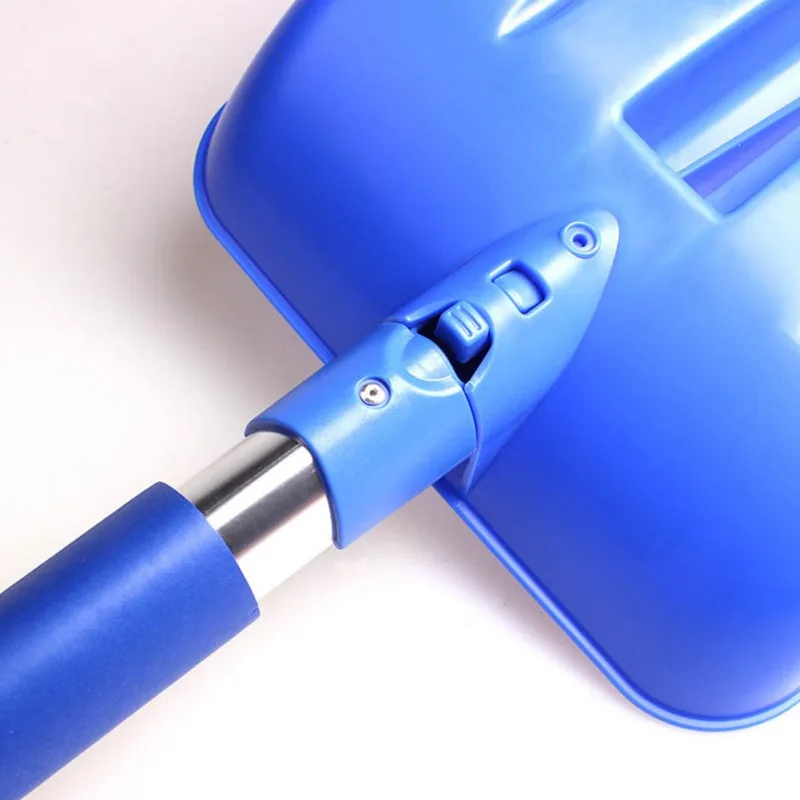 Multi Purpose Winter Snow Shovel Plastic Snow Removal Tool With Soft Handle For Home Camping Adjustable Ice Scraper