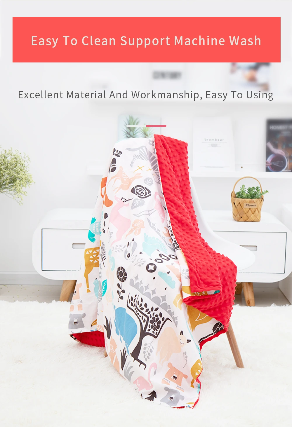 Soft Breathable New Cotton Cartoon Baby Blanket Beanie Kids Quilt Peas Blanket For Pram Baby Carriage Stroller Covers