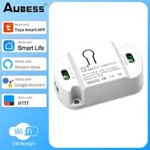 

Tuya WiFi Smart Switch DIY 10/16AWireless Switches Timer Smart Home Automation Compatible With Alexa Google Home Module