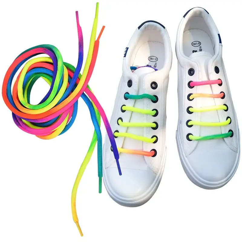 Круглые шнурки для ботинок Cordones Redondos Chaussures Lacets Sznurowadla Lacet Chaussure Lacet светится в темноте защитная обувь
