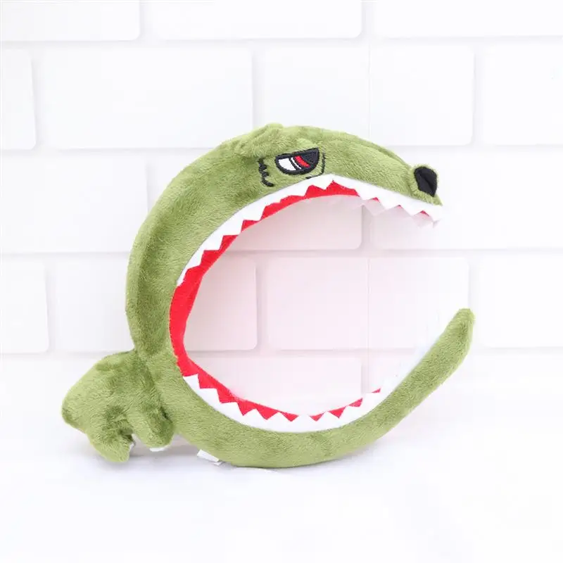 Plush Doll Head Hoop Dinosaur Shark Hair Hoop Cute Headbands Hair Accessory For Kids