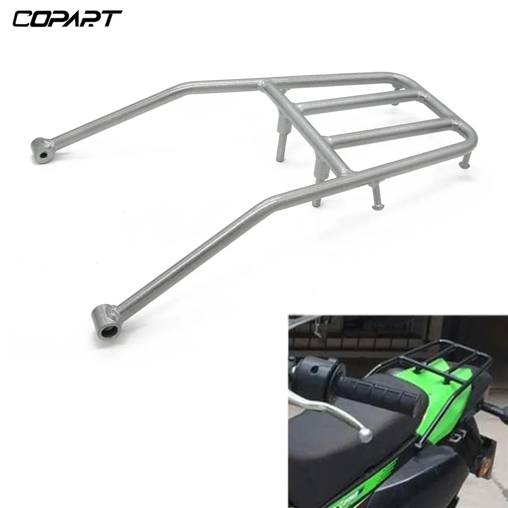 Для KAWASAKI KLX 250 KLX250 2008-2013 заднего сиденья мотоцикла держатель для багажа на крышу Поддержка держатель седельная сумка багажная полка комплект кронштейнов