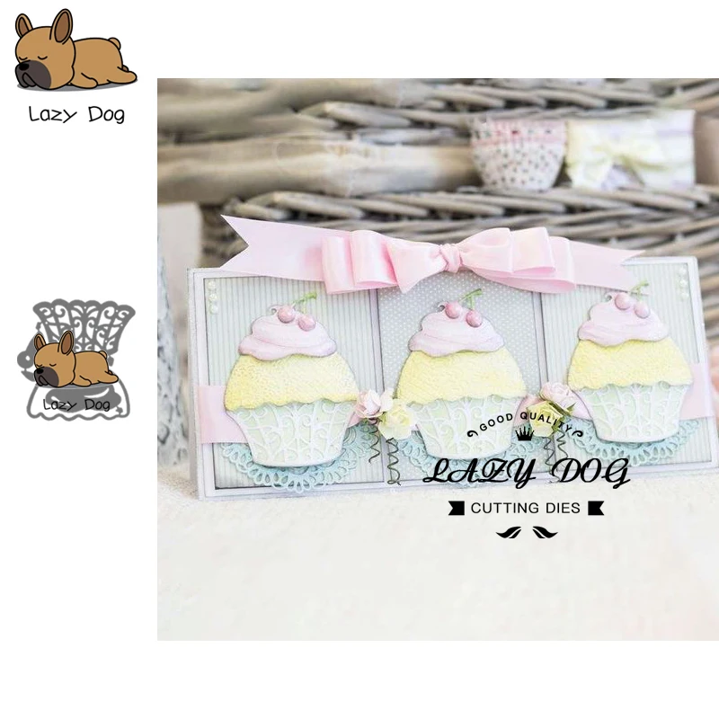 

Dessert Cake Lovely Metal Cutting Dies Scrapbooking Stencil Decorative Craft Embossing Die Cuts Card Making New Dies For 2019