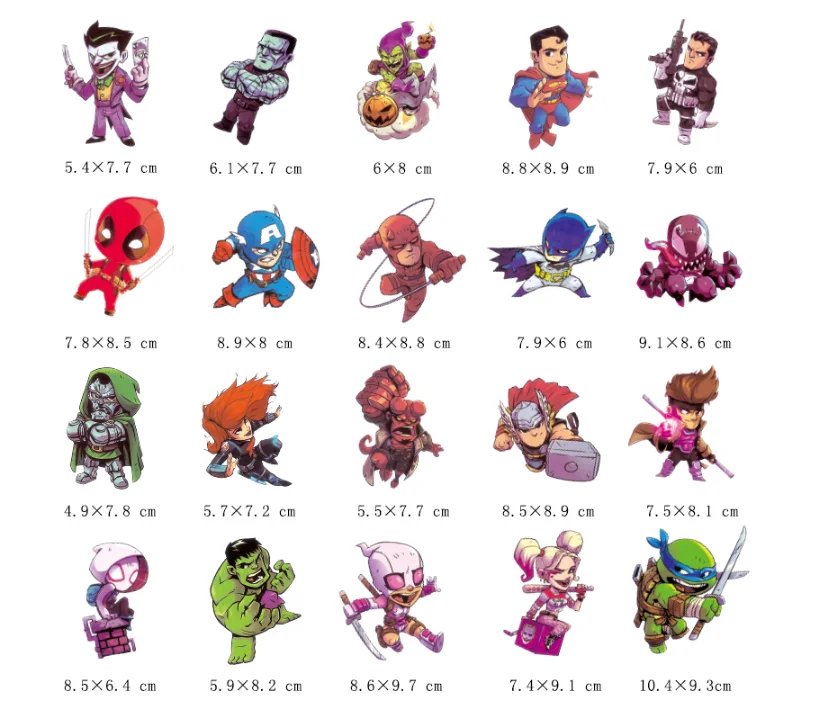 Новинка 100 шт./лот, классические наклейки с аниме Marvel, игрушки для ноутбука, скейтборда, Стикеры для багажа, водонепроницаемые забавные наклейки с человеком-пауком для детей