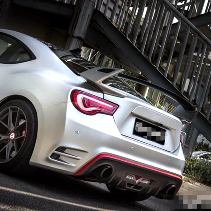 Для Subaru BRZ или для Toyota 86 GT86 задний багажник спойлер GT Стиль FRP материал Неокрашенный праймер цвет украшение в виде хвостового крыла