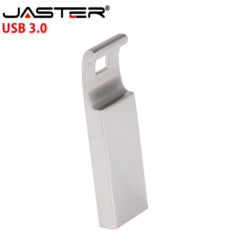 JASTER silver metal USB 3.0 pendrive(over 10PCS free logo) usb flash drive 4GB 16GB 32GB 64GB 128GB pen drive external storage