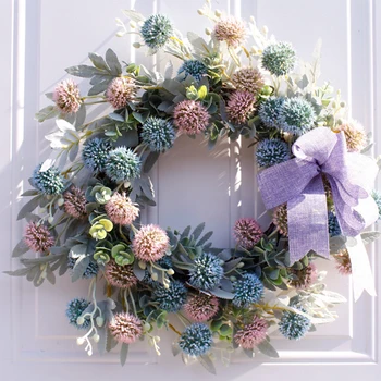 

Floral Wreath Decorative Creative Hanging Wreath Flower Wreath For Wedding