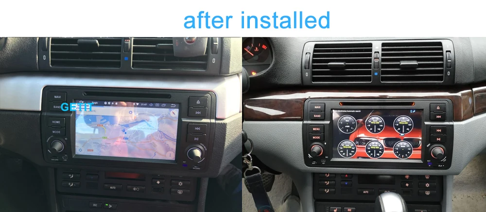 Cheap 64G DSP IPS Android 9 Car DVD Multimedia Player for BMW E46 M3 with WiFi BT Car Radio GPS Navigation 1