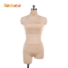 Воздушные трико для йоги, Одежда для танцев на шесте, костюм для танцев, Художественный гимнастический тренировочный костюм для взрослых девочек из двух частей