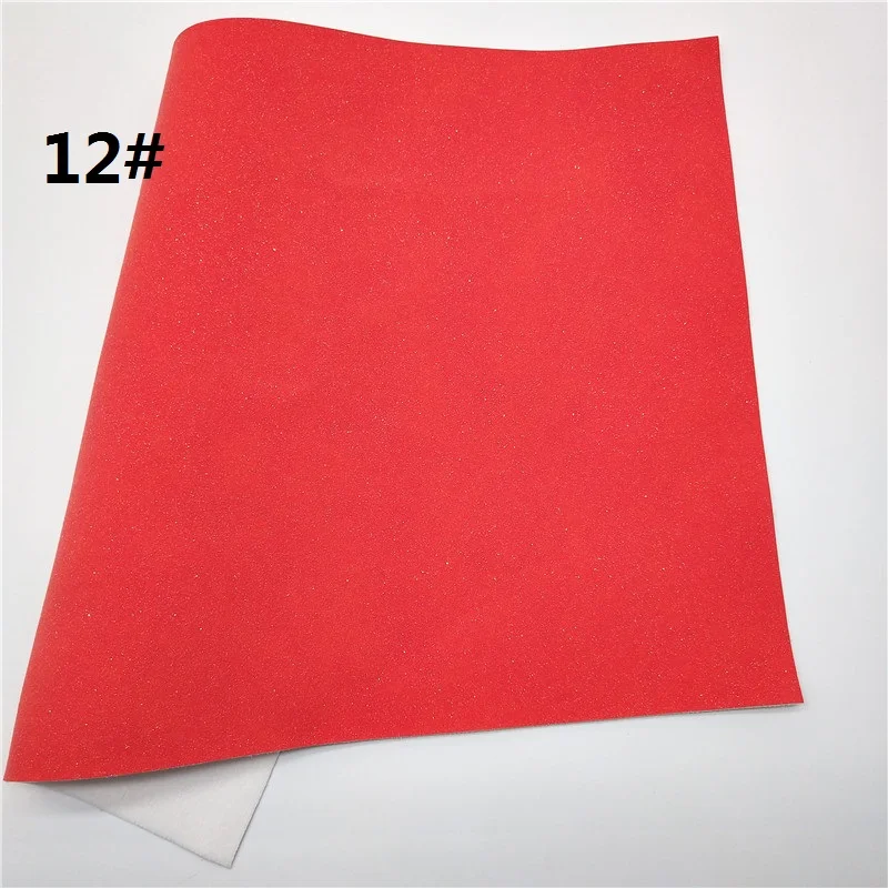 12 1 шт. 21X29 см Синтетическая кожа замша блестящая кожа ткань для DIY аксессуары Диван сумки и обувь 4S23 - Цвет: 12