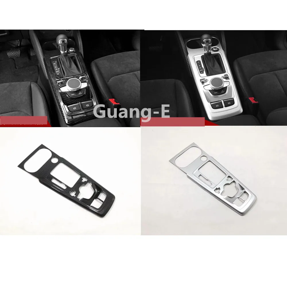 Для Audi Q2 Q2L автомобильный чехол наклейка Внутри Внутренний Средний сдвиг весло чашка переключатель рамка лампа отделка 1 шт