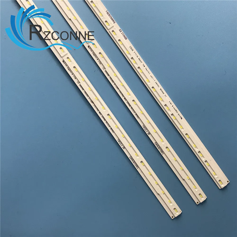 Faixa de Lâmpada de Luz de Fundo Led para Innotek 70 Polegada 70uh6350 70uh6350-ub 70uk6540 70uk6950 70uj657t Innotek 70uj65 tipo r l c 1707pkg - Imagem 5