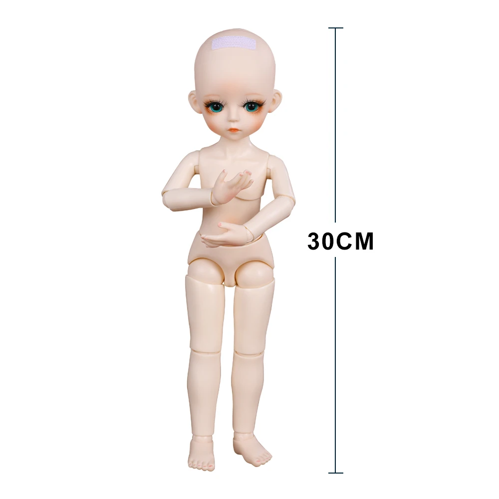1/6Bjd кукла 30 см подарки для девочки 18 суставов кукла с одеждой DIY кукла лучшие подарки на год ручной работы игрушка косметика