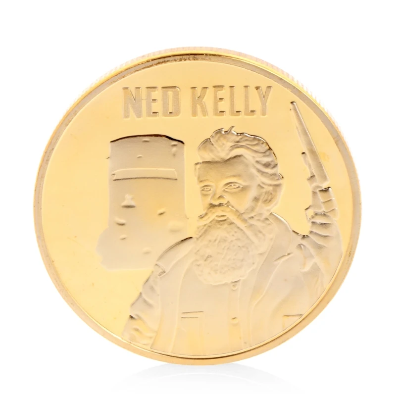 Ned Kelly памятные монеты медная Коллекция Подарки сувениры с Цинковым Сплавом