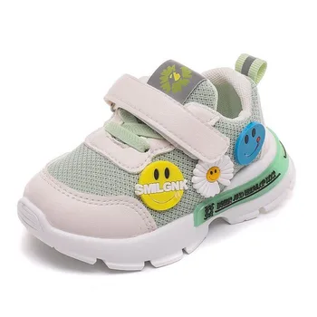 

2020 Explosion Sale Children Porous Cartoon Style Shoes Patchwork Comforte Girls Casual Shoes Female Treasure Four Season Shoe