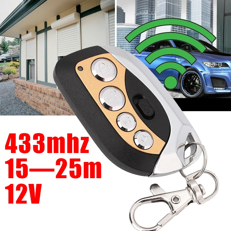 433MHz Remote Universal Consumer Electronics Electric Garage Door Opener Remotes keypad door lock opener access control