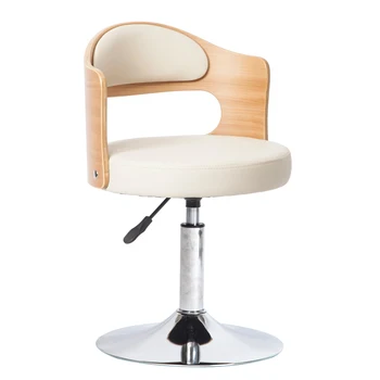 

Fresh Style Household Computer Chair Lifted Rotated cute mini Swivel Chair Wooden Back Study Stool Multi-purpose Vanity Chairs