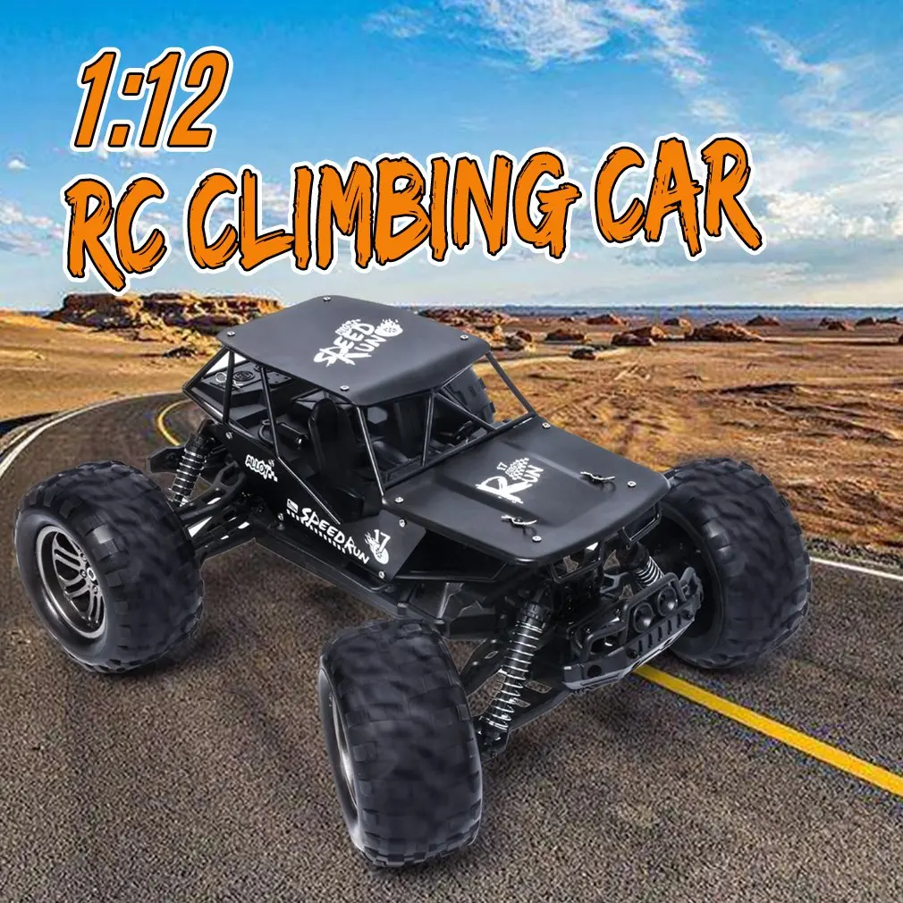 Сплав дистанционного управления автомобиль 1:12 внедорожник RC скалолазание автомобиль высокоскоростной автомобиль анти-осень гоночный автомобиль RC модель игрушки