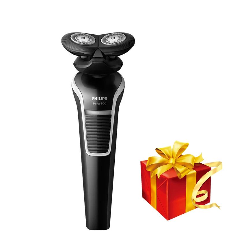 Электробритва Philips S526 с двойным вращающимся лезвием перезаряжаемая