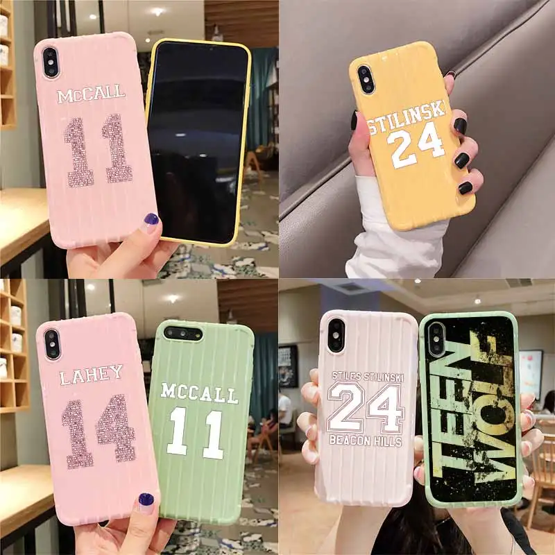 Чехол teen wolf Stilinski 24 Lahey 11 для iPhone Pro Max X XS MAX 8 7 6S Plus | Мобильные телефоны и аксессуары
