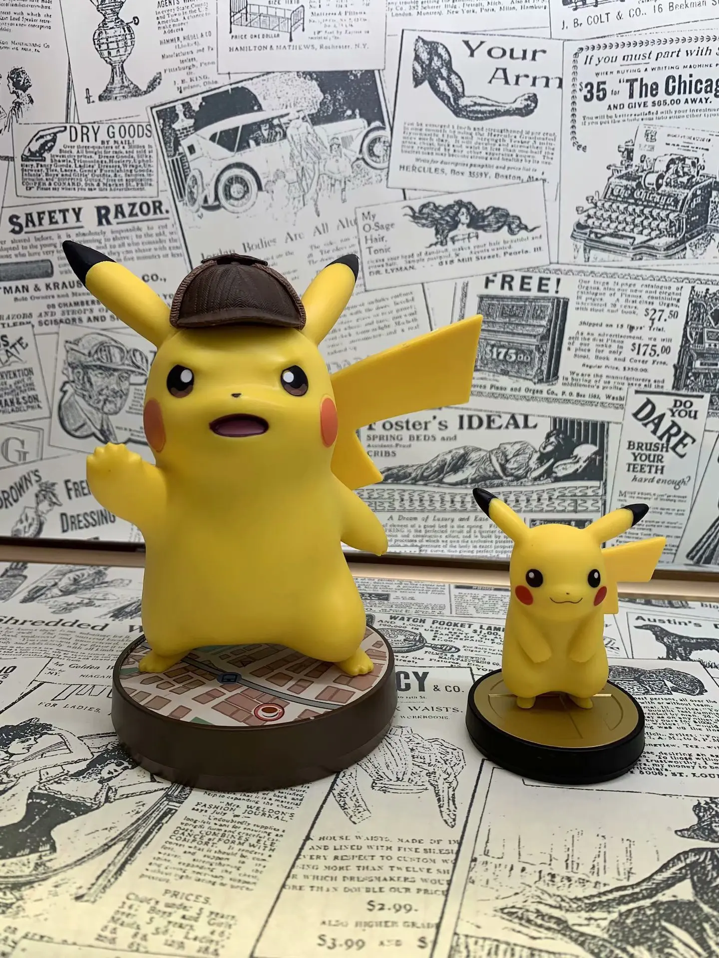 

Pokemon Detective Pikachu 2-Pet Elf Boxed Garage Kit Model Diffuse Country