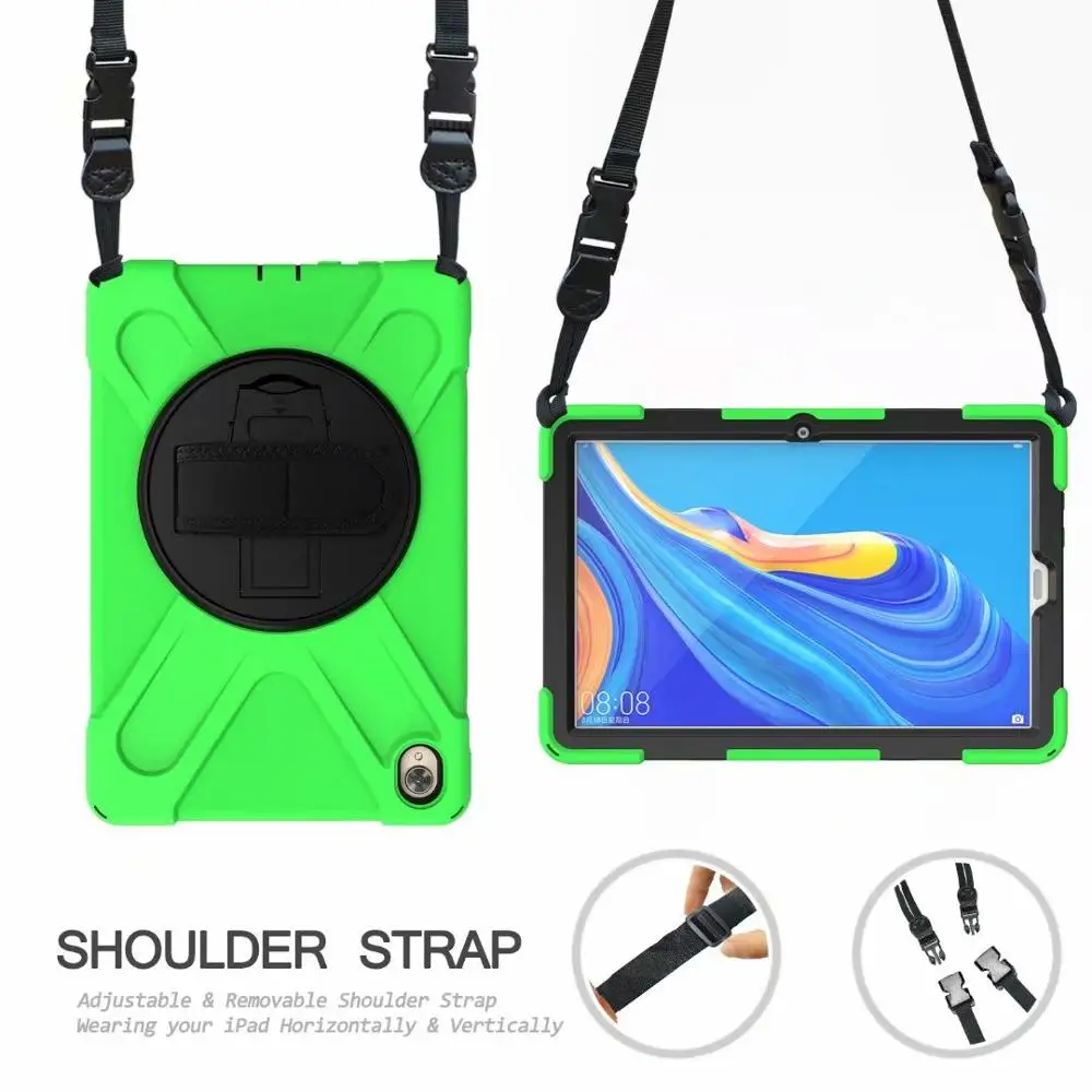 Детский безопасный противоударный сверхпрочный чехол для планшета Huawei Mediapad M6 10 8