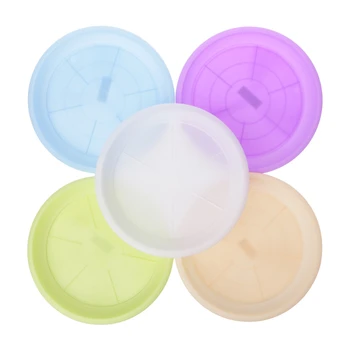 

1Pc Round Heavy Duty Plastic Flower Plant Pot Saucer Base Water Tray Garden 4 Size
